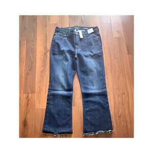 NEW J.Crew 9" demi-boot crop jean in Greenbriar wash sz 30